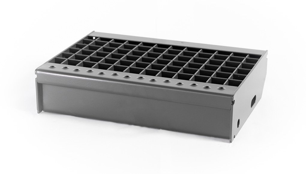 Detail podlahového roštu