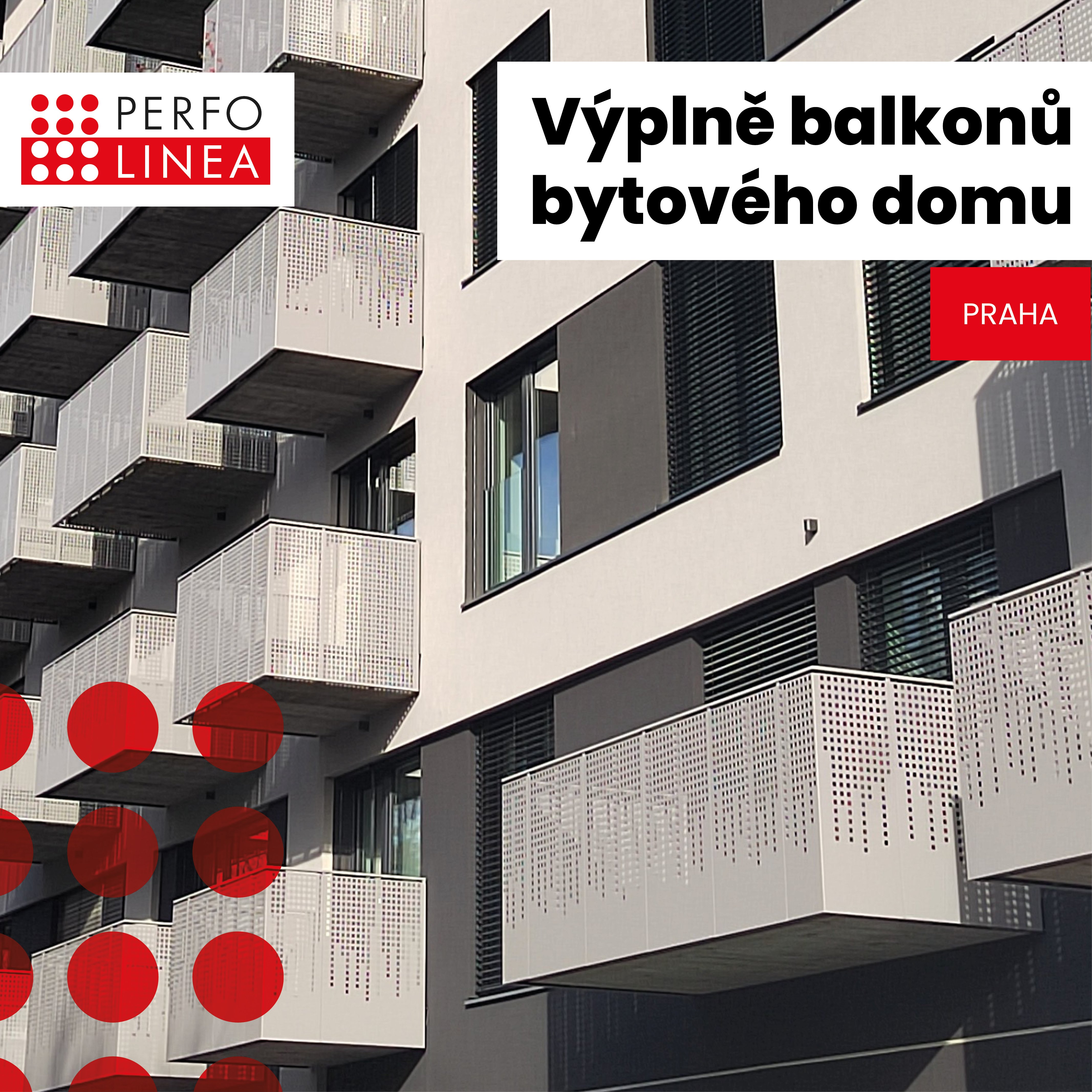       
          Výplně balkonů z děrovaného plechu
      